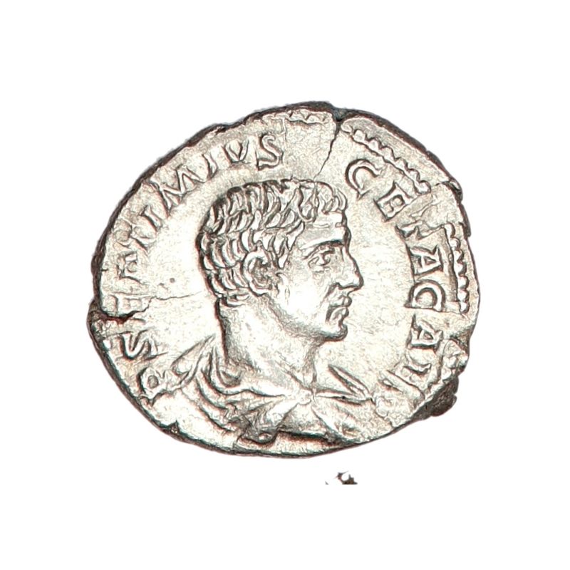 Gladiator, Geta, denar, 198-211