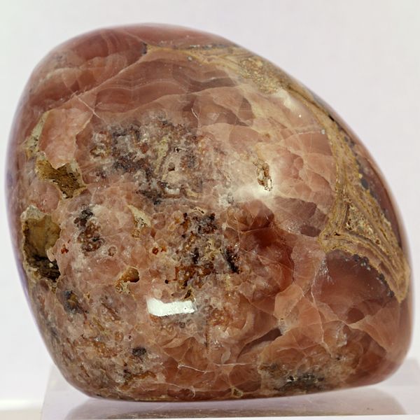 Hovedbilde Rhodokrositt, tromlet, Peru