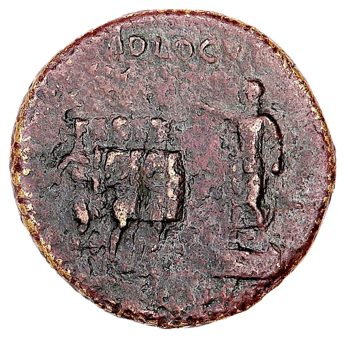 Caligula, sesterts, år 37-41