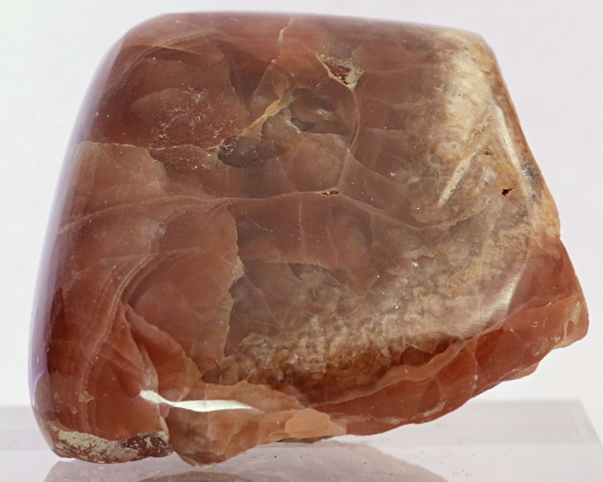 Rhodokrositt, tromlet, Peru