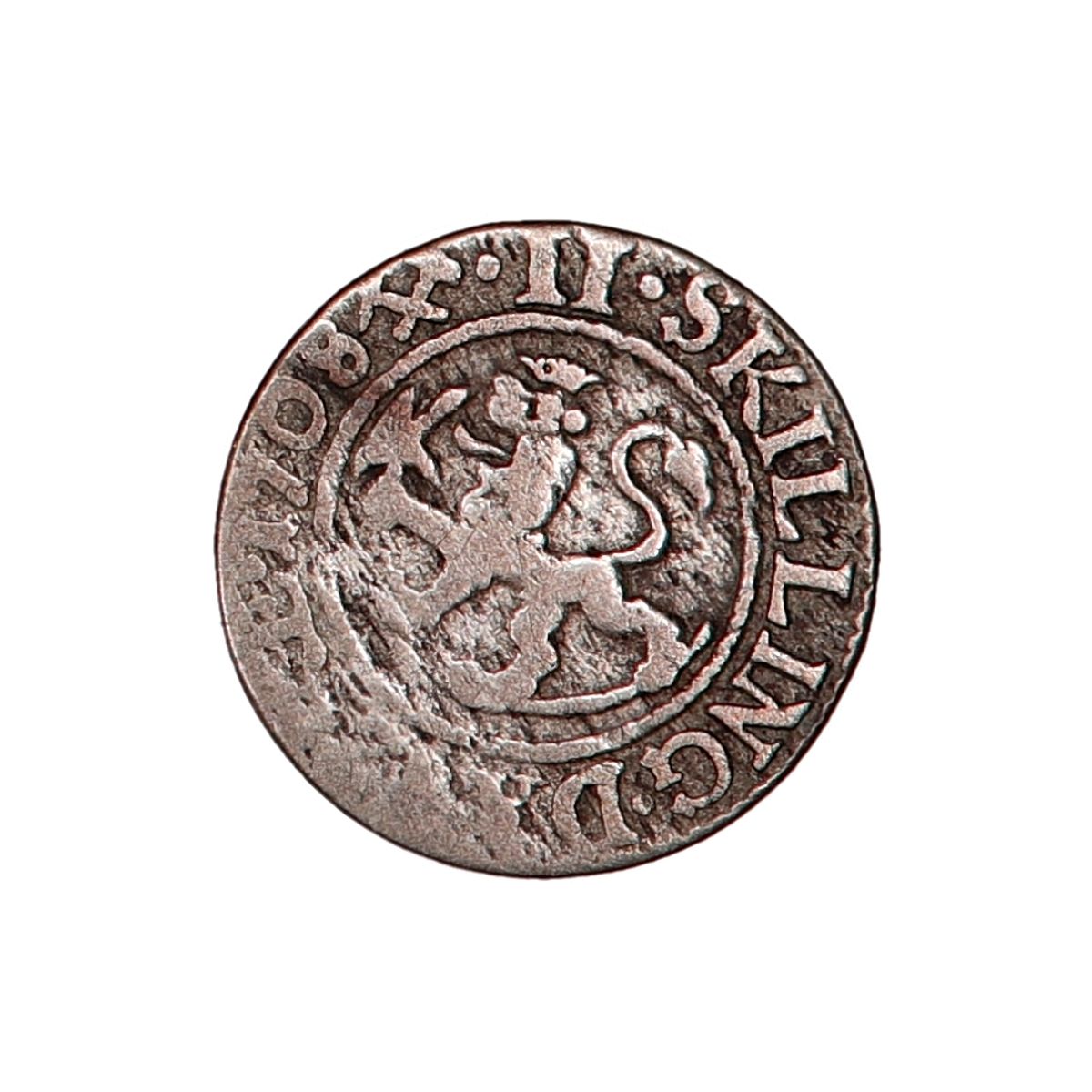 Frederik IV, 2 skilling 1708