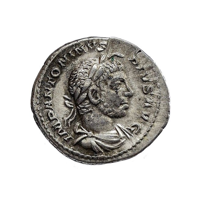 Hovedbilde Elagabal, denarius, år 218-222