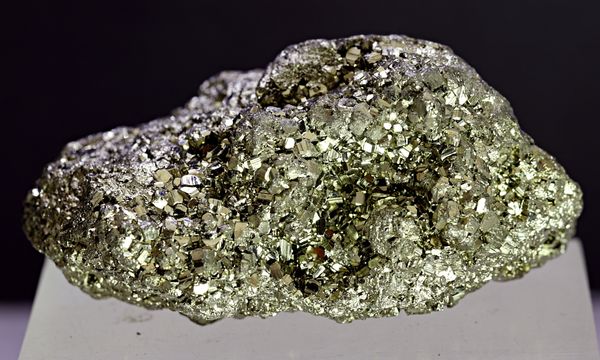 Hovedbilde Pyrittkrystallgruppe, Peru (6-8 cm)