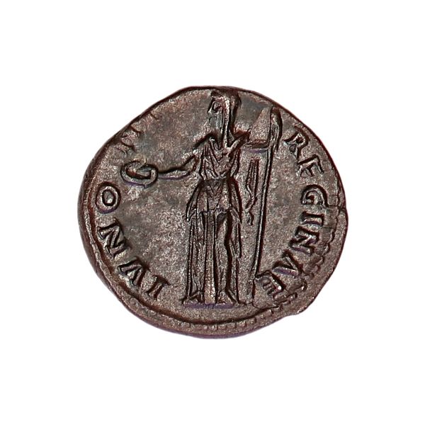 Hovedbilde Sabina, denar, år 128-137