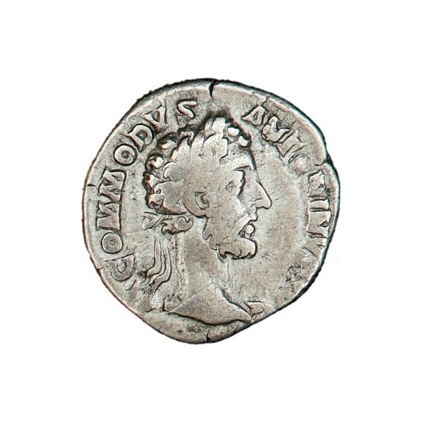 Hovedbilde Commodus, denar, år 177-192
