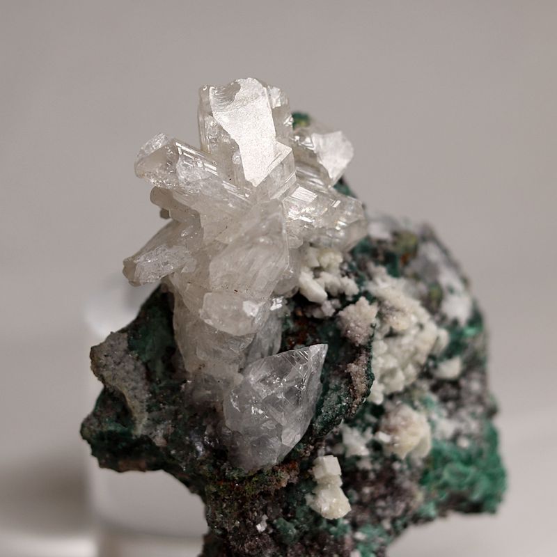 Cerussittkrystaller fra Tsumeb, Namibia