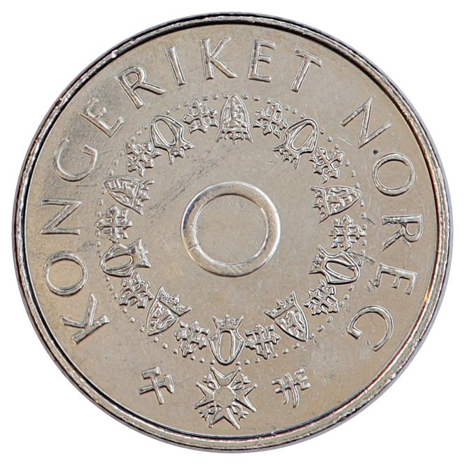 Hovedbilde Uten hull, 5 kroner 1998