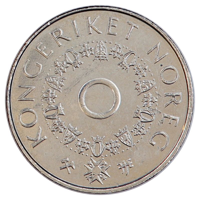Uten hull, 5 kroner 1998
