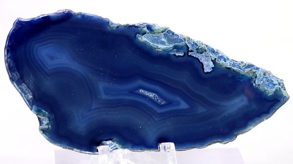 Hovedbilde Agatskive, innfarget blå