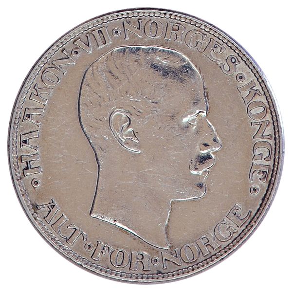 Hovedbilde 2 kroner 1917, kv. 1+