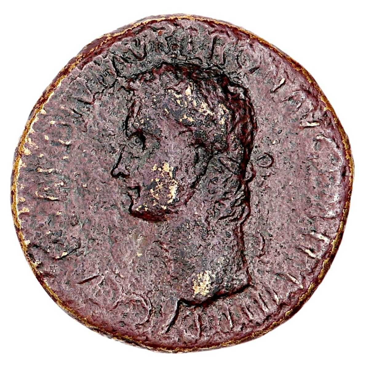 Caligula, sesterts, år 37-41