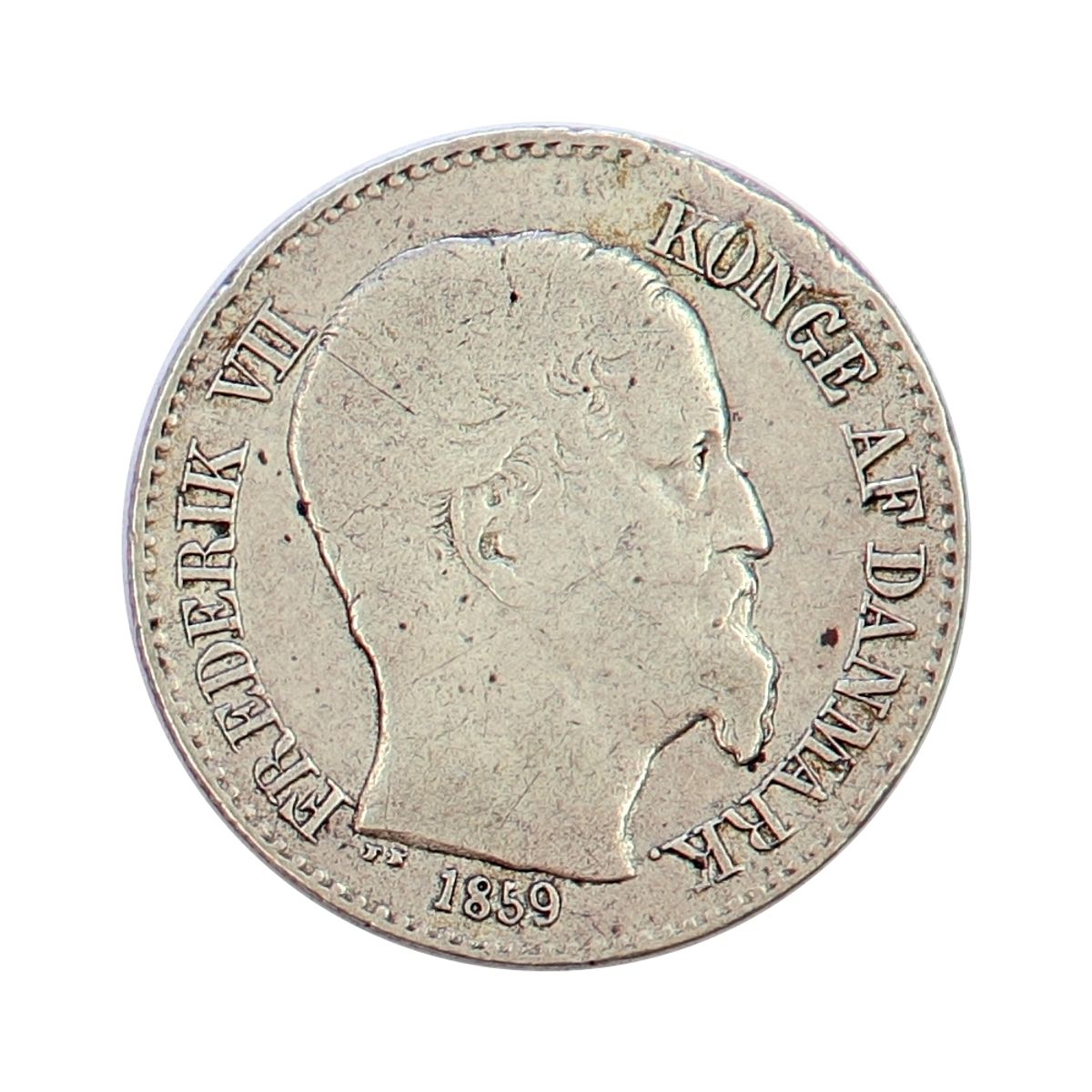 Dansk Vestindia, 10 cents 1859