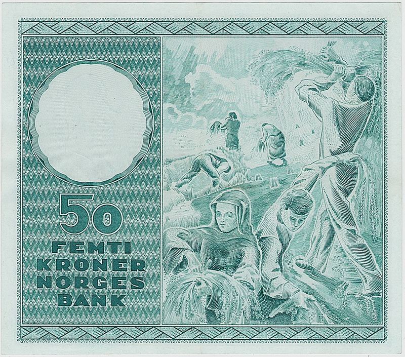 50 kroner 1961 E, kv. 0/01