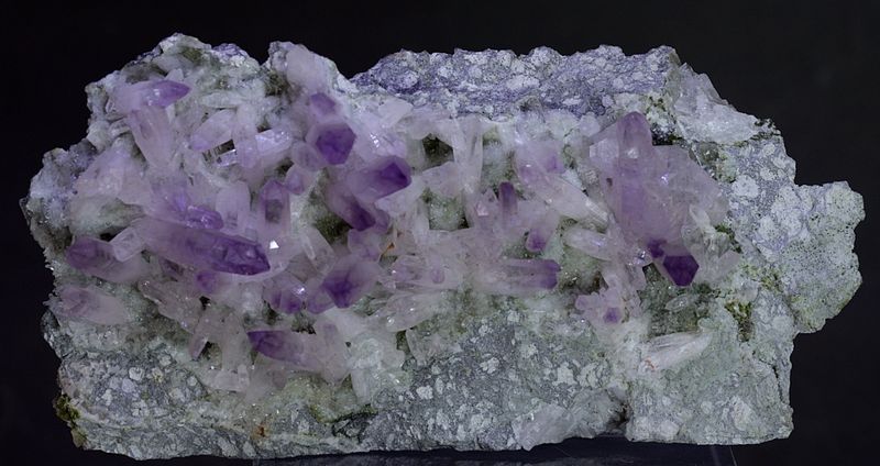 Dekorativ ametystkrystallgruppe, Veracruz, Mexico
