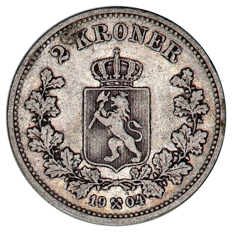 2 kroner 1904, kv. 1